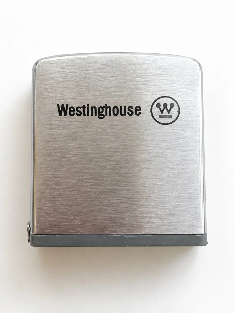 Vintage Zippo Westinghouse Tape Measure Advertising Pocket Tool USA